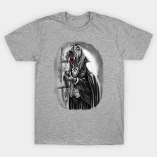 Vampire Bloodhound Dog T-Shirt